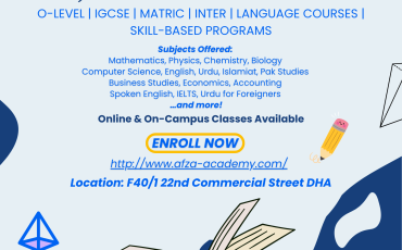 Afza Academy Post Afza Academy Post